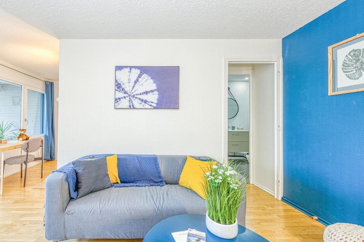 Charming T2, Wifi, Air Conditioning, Balcony Grenoble Esterno foto